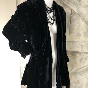 Vintage Chayes crushed Velvet jacket